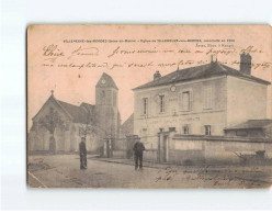 VILLENEUVE LES BORDES : Eglise De Villeneuve Les Bordes - état - Autres & Non Classés