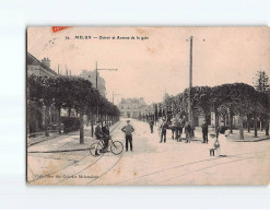 MELUN : Octroi Et Avenue De La Gare - état - Melun