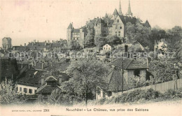 13757329 Neuchatel NE Le Chateau Vue Prise Des Sabions Neuchatel NE - Altri & Non Classificati