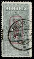 BES. 1WK D-MV RUMÄNIEN ZWANGSZUSCHLAG Nr V Gestempelt X741AD6 - Occupazione 1914 – 18