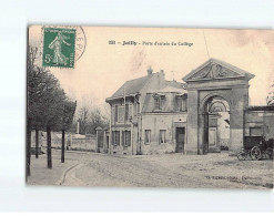 JUILLY : Porte D'entrée Du Collège - état - Autres & Non Classés