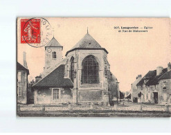 LONGPERRIER : Eglise Et Rue De Maincourt - état - Other & Unclassified