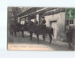 Chasse De La Saint-Hubert, Pendant La Bénédiction De La Meute - Très Bon état - Sonstige & Ohne Zuordnung