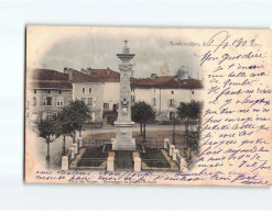 RAMBERVILLERS : Place Des Vosges, Monument Du Général Richard - état - Rambervillers