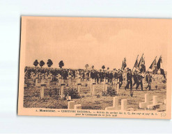 MONTDIDIER : Cimetière National, Arrivée Du Cortège Des A.C Des 125 Et 325e Pour La Cérémonie, Juin 1916 - Très Bon état - Montdidier