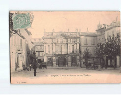 AVIGNON : Place Crillon Et Ancien Théâtre - état - Avignon