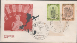 ITALIA - ITALIE - ITALY - 1975 - 6º Centenario Della Morte Di Giovanni Boccaccio - FDC ALA - Briefmarkenausstellungen