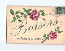 FONTENAY LE COMTE : Carte Souvenir - état - Fontenay Le Comte