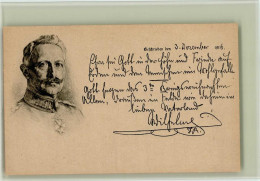 12039508 - Wilhelm II Portrait - Weihnachtsgruss An Das - Familles Royales