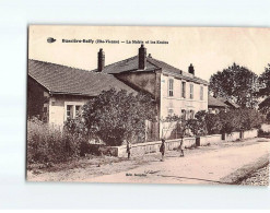 BUSSIERE BOFFY : La Mairie Et Le Ecoles - état - Autres & Non Classés