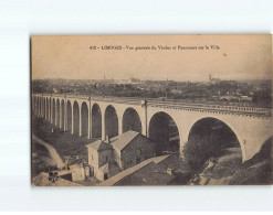 LIMOGES : Vue Générale Du Viaduc Et Panorama Sur La Ville - Très Bon état - Limoges