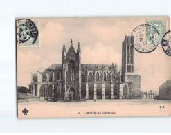 LIMOGES : La Cathédrale - état - Limoges