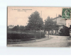 SAINT LEONARD : Avenue De La Gare - Très Bon état - Saint Leonard De Noblat