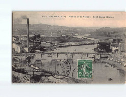LIMOGES : Vallée De La Vienne, Pont Saint-Etienne - état - Limoges