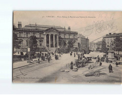 LIMOGES : Place D'Aine, Le Marché Aux Fripiers Le Dimanche - état - Limoges