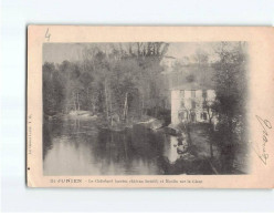 SAINT JUNIEN : Le Châtelard Et Moulin Sur La Glane - état - Saint Junien