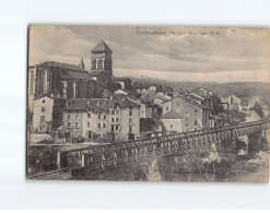 EYMOUTIERS : Le Pont Métalliques - état - Eymoutiers