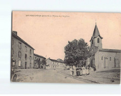LA JONCHERE : Place De L'Eglise - état - Other & Unclassified