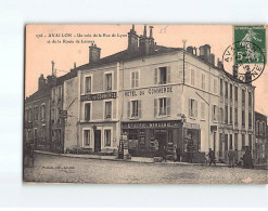 AVALLON : Un Coin De La Rue De Lyon Et De La Route De Lormes - état - Avallon