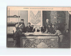 AUXERRE : Au Travail Pour La Partie Illuminée Du 2 Août 1908 - état - Auxerre