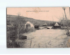 PONT SUR VANNE : Le Pont Et Le Lavoir - état - Altri & Non Classificati