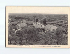 SAINT SAUVEUR EN PUISAYE : Vue Sur Le Faubourg Des Renards Et La Vallée Du Loing - Très Bon état - Saint Sauveur En Puisaye