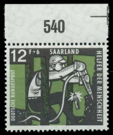 SAAR OPD 1957 Nr 405 Postfrisch ORA X885F02 - Ongebruikt