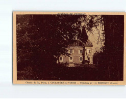 Chemin De Fer, Postes à COULANGES SUR YONNE : Château De FESTIGNY - Très Bon état - Coulanges Sur Yonne