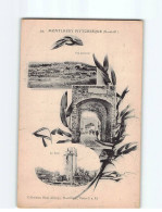 MONTLHERY : Vue Générale, La Tour, Porte De Linos, Carte Souvenir - Très Bon état - Montlhery