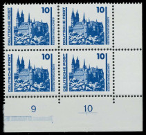 DDR DS BAUWERKE DENKMÄLER Nr 3344 Postfrisch VIERERBLOC X020BAA - Unused Stamps