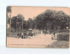 Parc De SAINT CLOUD : Passage à Niveau Et Grille D'Orléans - état - Saint Cloud