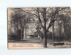 LEVALLOIS PERRET : L'Hôpital Anglais, Vu Des Jardins - état - Levallois Perret