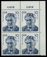 DDR 1990 Nr 3301 Postfrisch VIERERBLOCK ECKE-ORE X034C56 - Unused Stamps