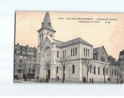 LEVALLOIS PERRET : L'Eglise Saint-Justin - Très Bon état - Levallois Perret