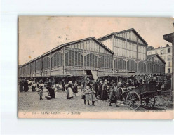 SAINT DENIS : Le Marché - état - Saint Denis