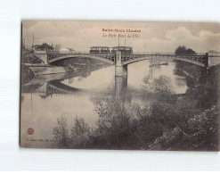 SAINT OUEN : Le Petit Pont De L'Ile - état - Saint Ouen