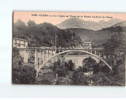 CLANS : Ligne De Tram E La Tinée, Le Pont De Clans - Très Bon état - Autres & Non Classés
