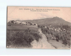 CLANS : Vue Prise De La Chapelle Saint-Antoine, Nouveau Groupe Scolaire - Très Bon état - Autres & Non Classés