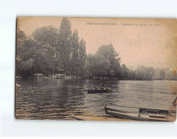 JOUY LE MOUTIER : Restaurant Du Gonjon De L'Oise - état - Jouy Le Moutier