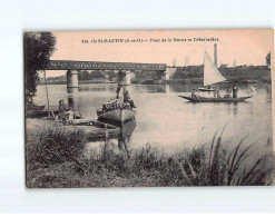 ILE SAINT MARTIN : Pont De La Morue Et Débarcadère - état - Autres & Non Classés