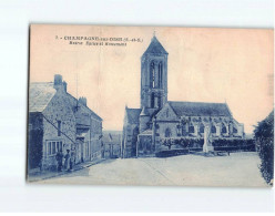 CHAMPAGNE SUR OISE : Mairie, Eglise Et Monument - état - Champagne Sur Oise