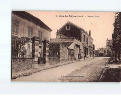 GRISY LES PLATRES : Rue De L'Eglise - état - Andere & Zonder Classificatie