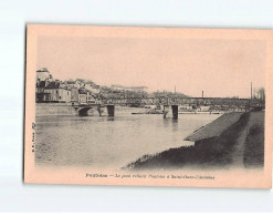 PONTOISE : Le Pont Reliant Pontoise, à Saint-Ouen-l'Aumône - Très Bon état - Pontoise