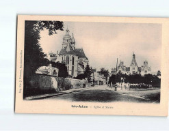 L'ISLE ADAM : Eglise Et Mairie - Très Bon état - L'Isle Adam