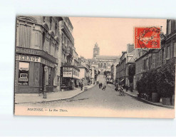 PONTOISE : La Rue Thiers - état - Pontoise