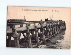 COURSEULLES SUR MER : Les Jetées - état - Courseulles-sur-Mer