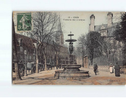 CAEN : Fontaine Des 3 Grâces - état - Caen