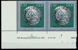 DDR 1986 Nr 3044 DV WPD1 Postfrisch WAAGR PAAR ECKE-ULI X0D285A - Ungebraucht