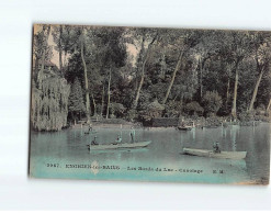 ENGHIEN LES BAINS : Les Bords Du Lac, Canotage - état - Enghien Les Bains