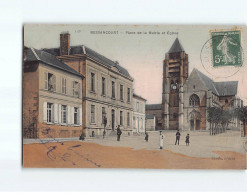BESSANCOURT : Place De La Mairie Et L'Eglise - Très Bon état - Autres & Non Classés